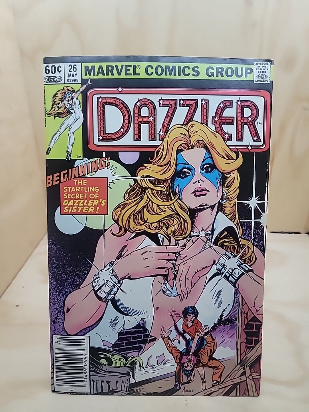 Dazzler #26 (VF) Joe Jusko Cover. Marvel Comics 1983