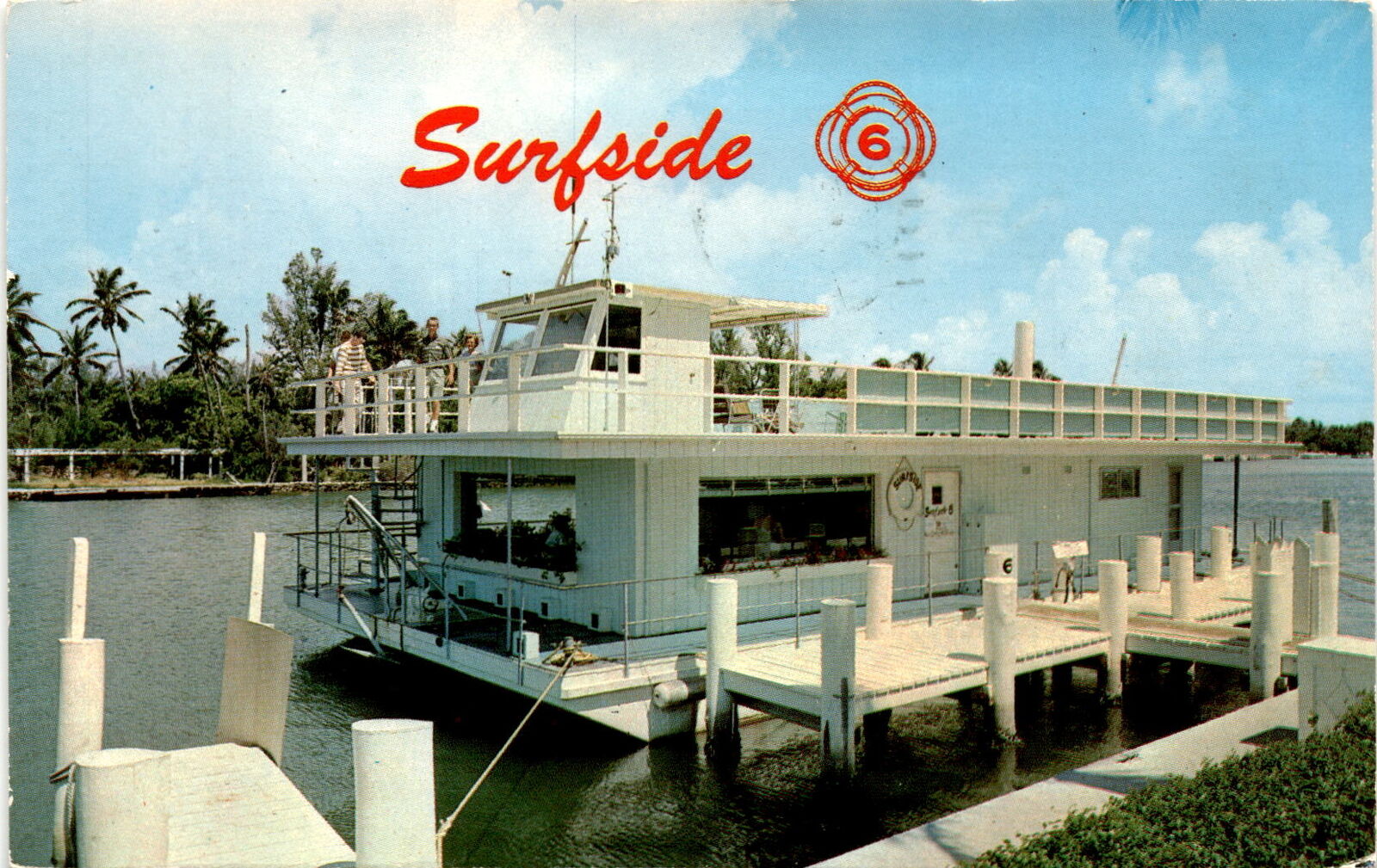 Surfside 6, Floating House, Miami Beach, Florida, Florida Natural Postcard