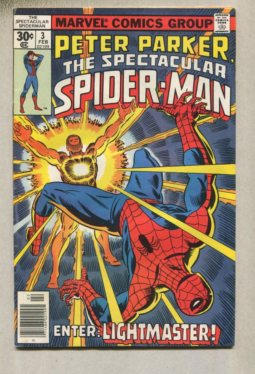 Peter Parker: The Spectacular Spider-Man #3 FN Lightmaster  Marvel Comics    D7