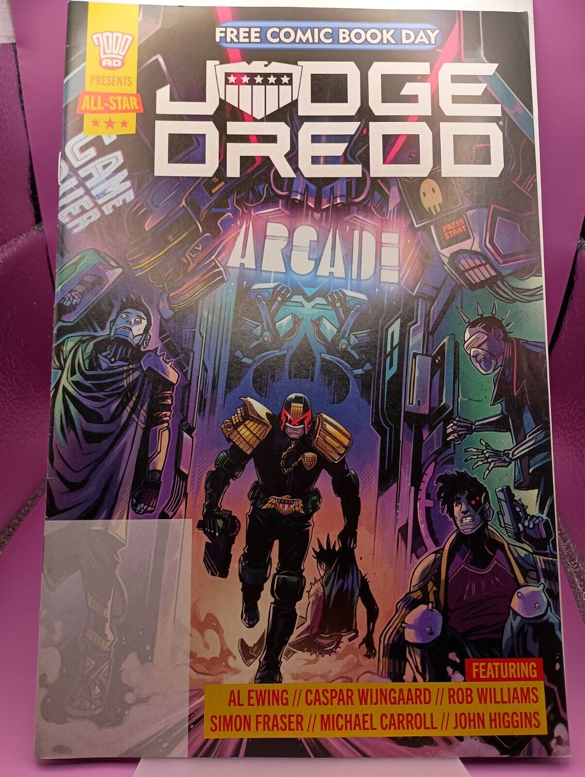 UNSTAMPED 2021 FCBD Judge Dredd Promotional Giveaway Comic Book 