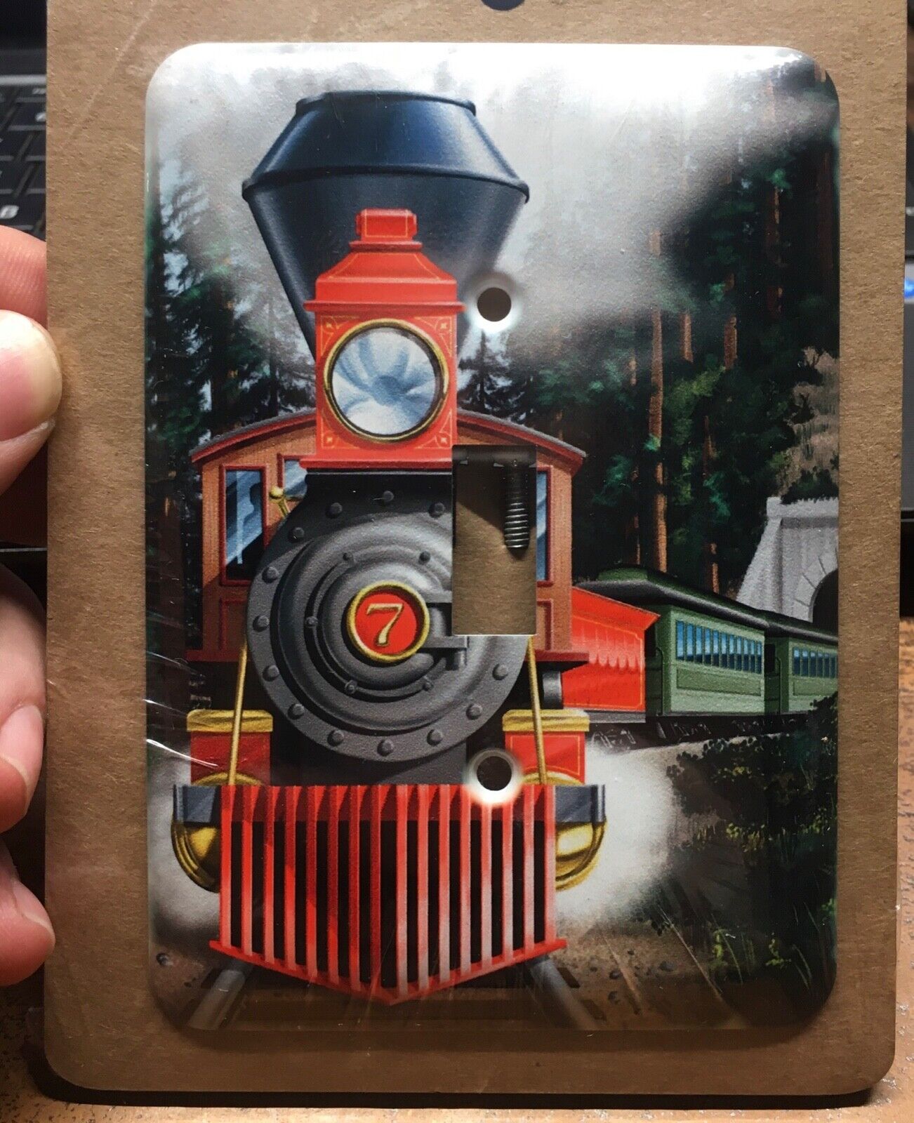 LIGHT SWITCH COVER | Railroad | Train | Switchplate