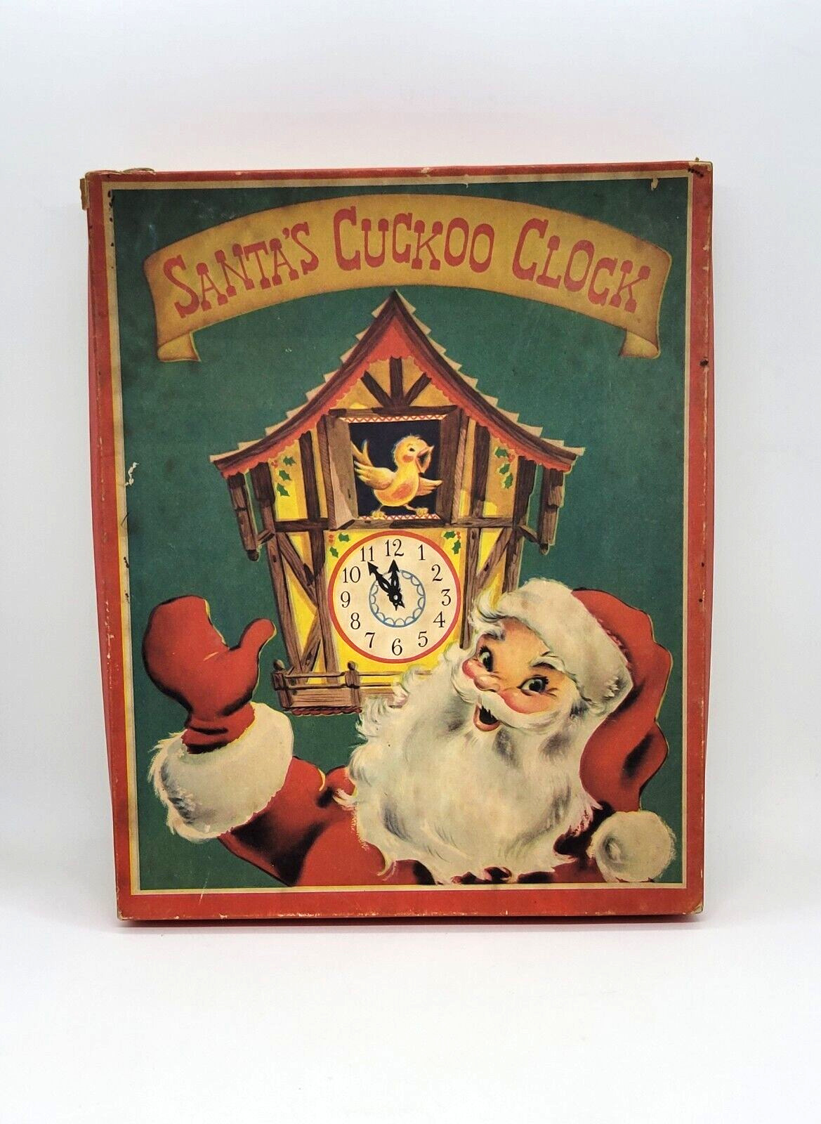 Vintage 1954 Santa\'s Cuckoo Clock Book by Dorothy King
