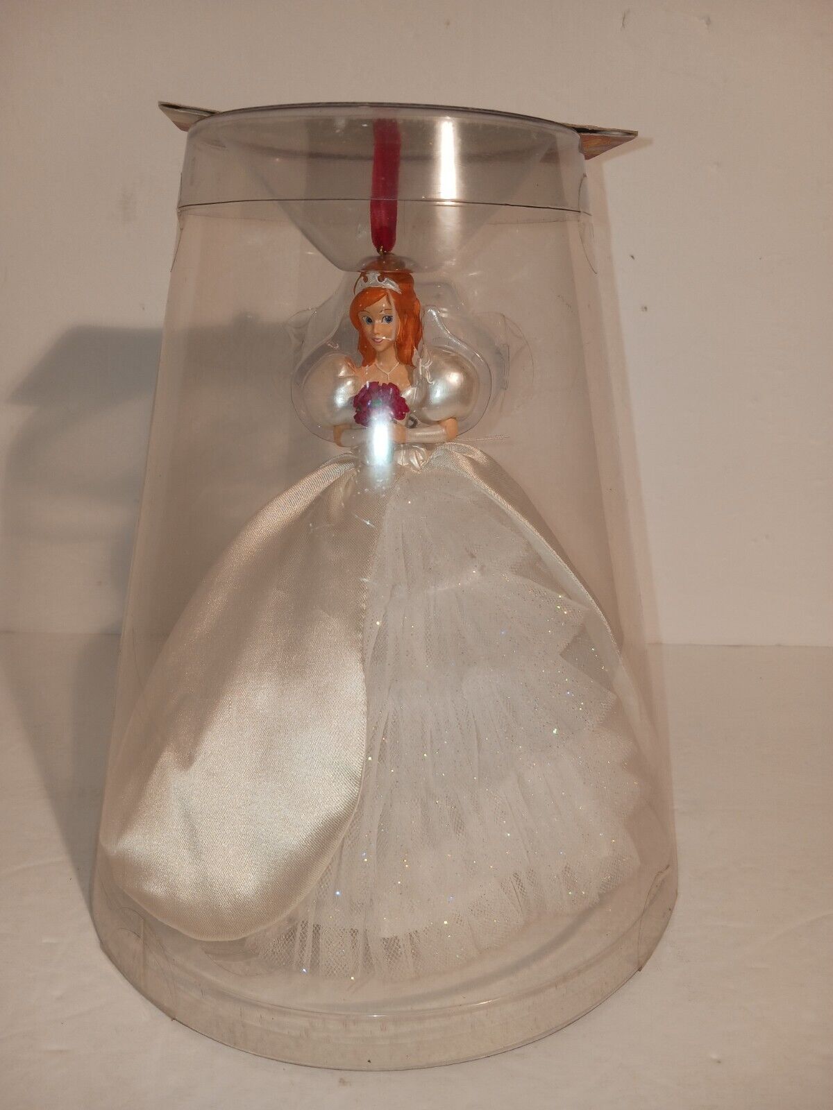2007 Disney \'Enchanted\' Giselle Bride Wedding Gown Ball Tree Topper/Ornament 