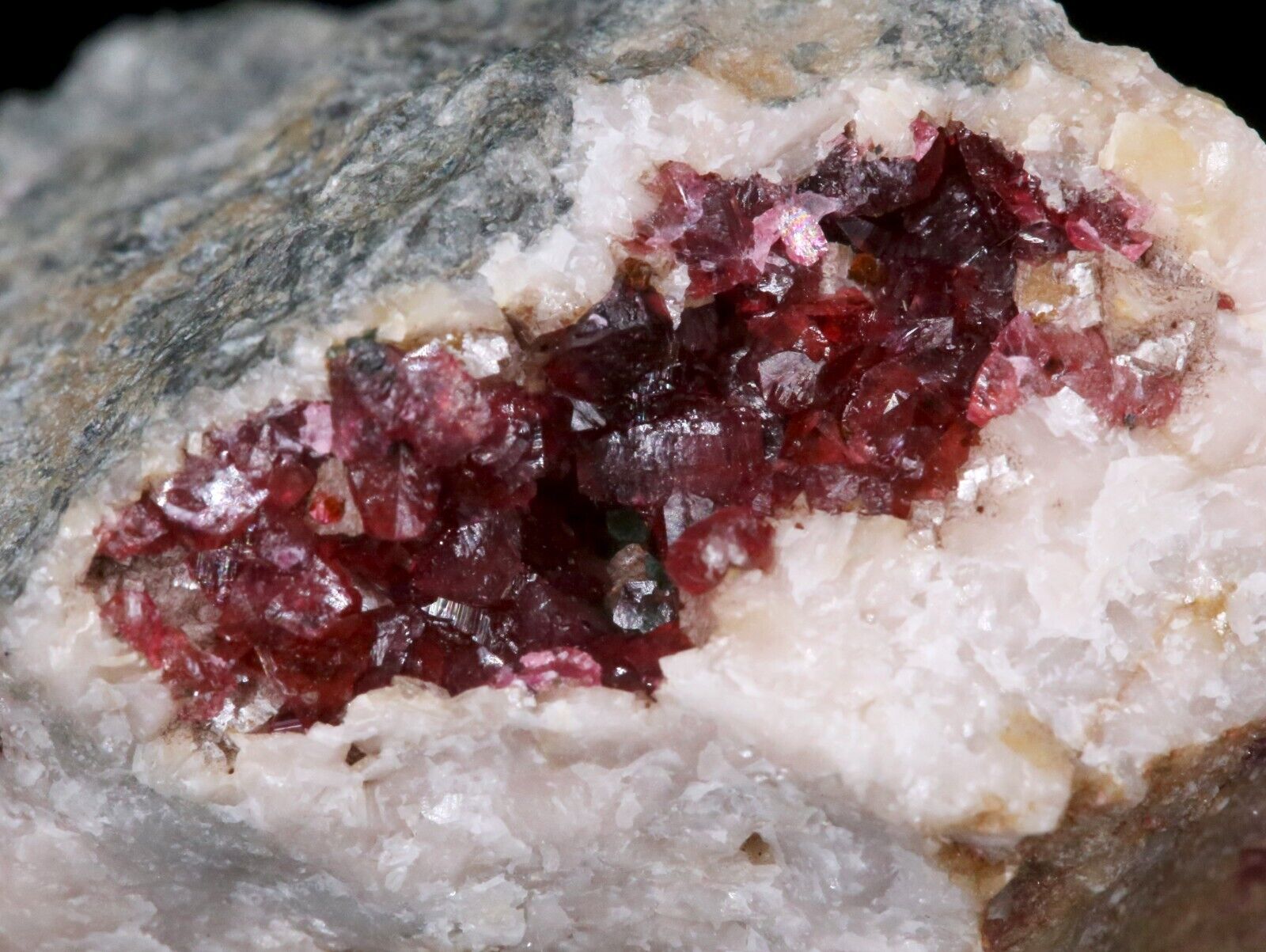 Outstanding Rare Wendwilsonite Crystals w/ Dolomite - Bou Azzer, Morocco