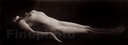 1925 Original Female Nude Body By FRANTISEK DRTIKOL Czech Art Deco Photo Gravure