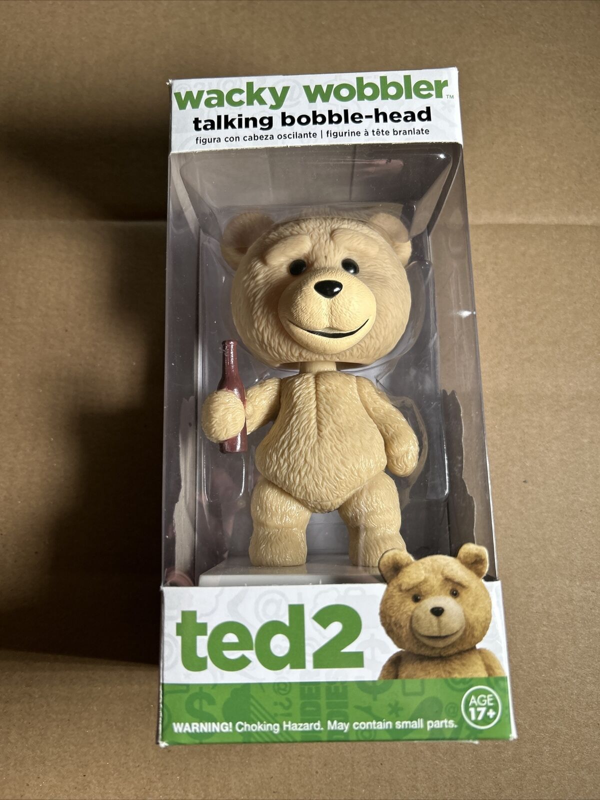 Funko Wacky Wobbler Bobble Head: Talking Ted2 - Rated R -