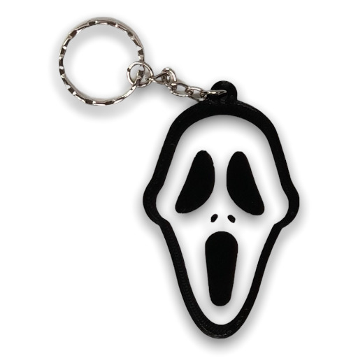 Scream Keychain Ghost Face