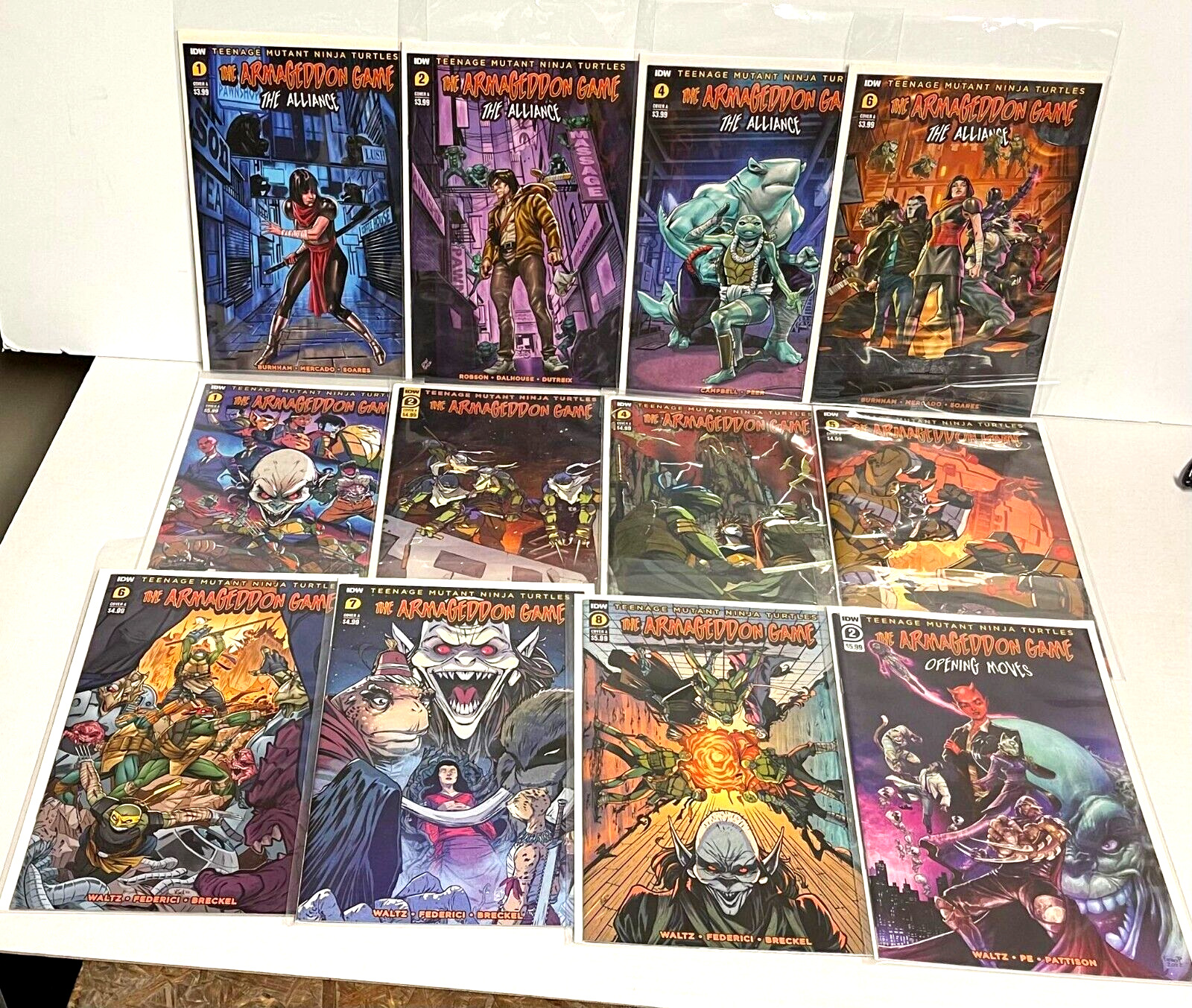 TMNT The Armageddon Mixed Lot of 12 Comics 2023 IDW Publishing Nice Starter Read