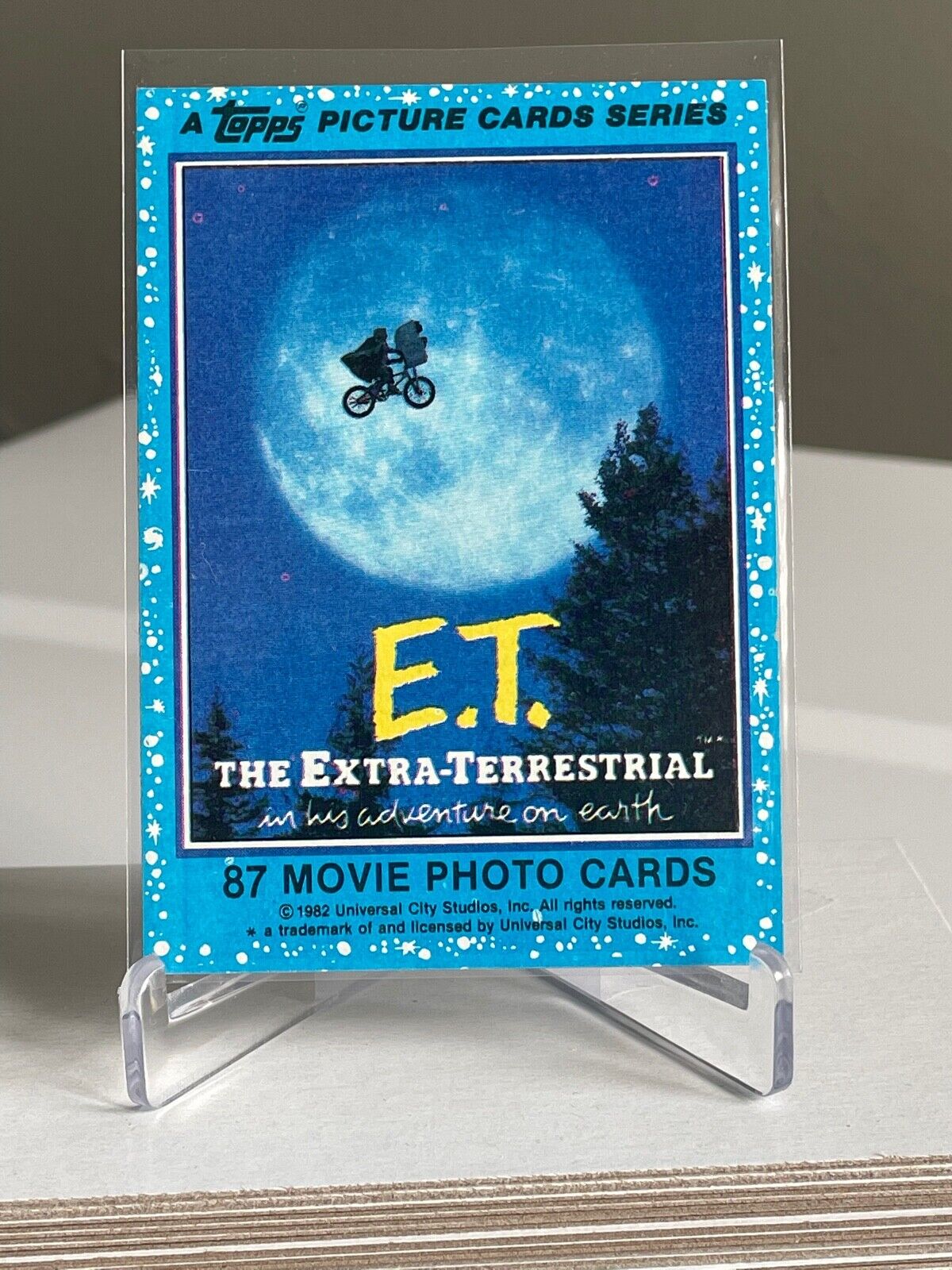 1982 Topps ET The Extra-Terrestrial Card & Sticker Singles - Complete Your Set