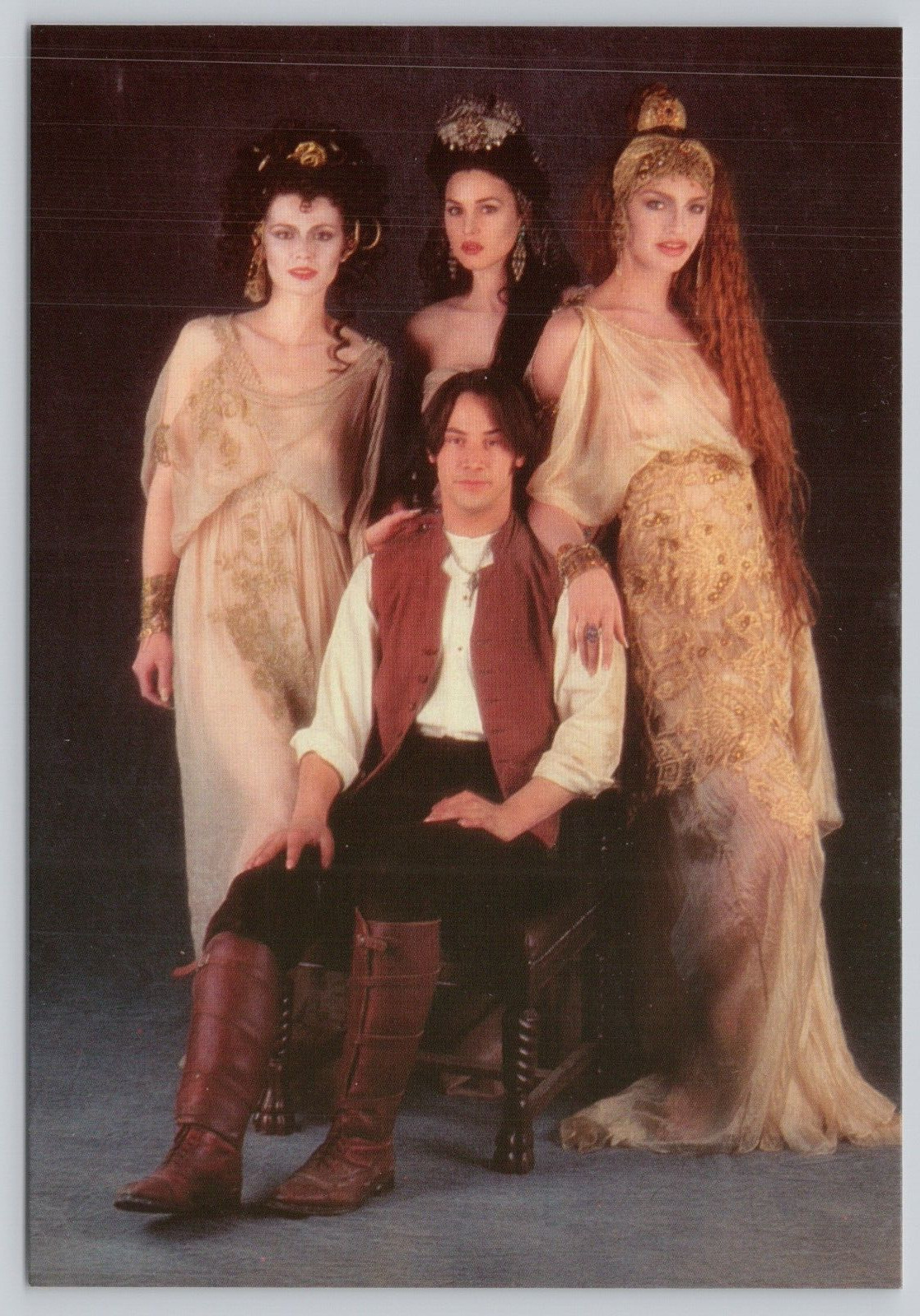 Postcard Keanu Reeves Cast of Bram Stokers Dracula Love Never Dies Advertisement