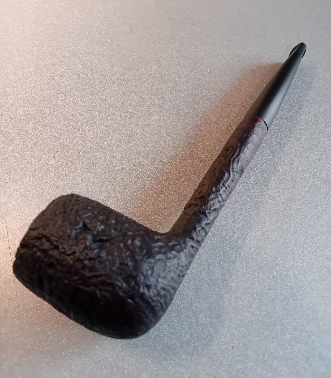 PETERSON CANADIAN RUSTICATED PIPE VINTAGE ANNI \'80