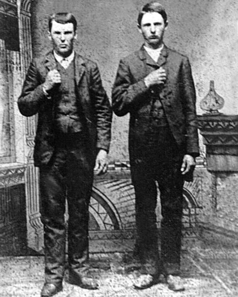 FRANK and JESSE JAMES 8x10 Photo Portrait Old West Poster American Outlaws Print