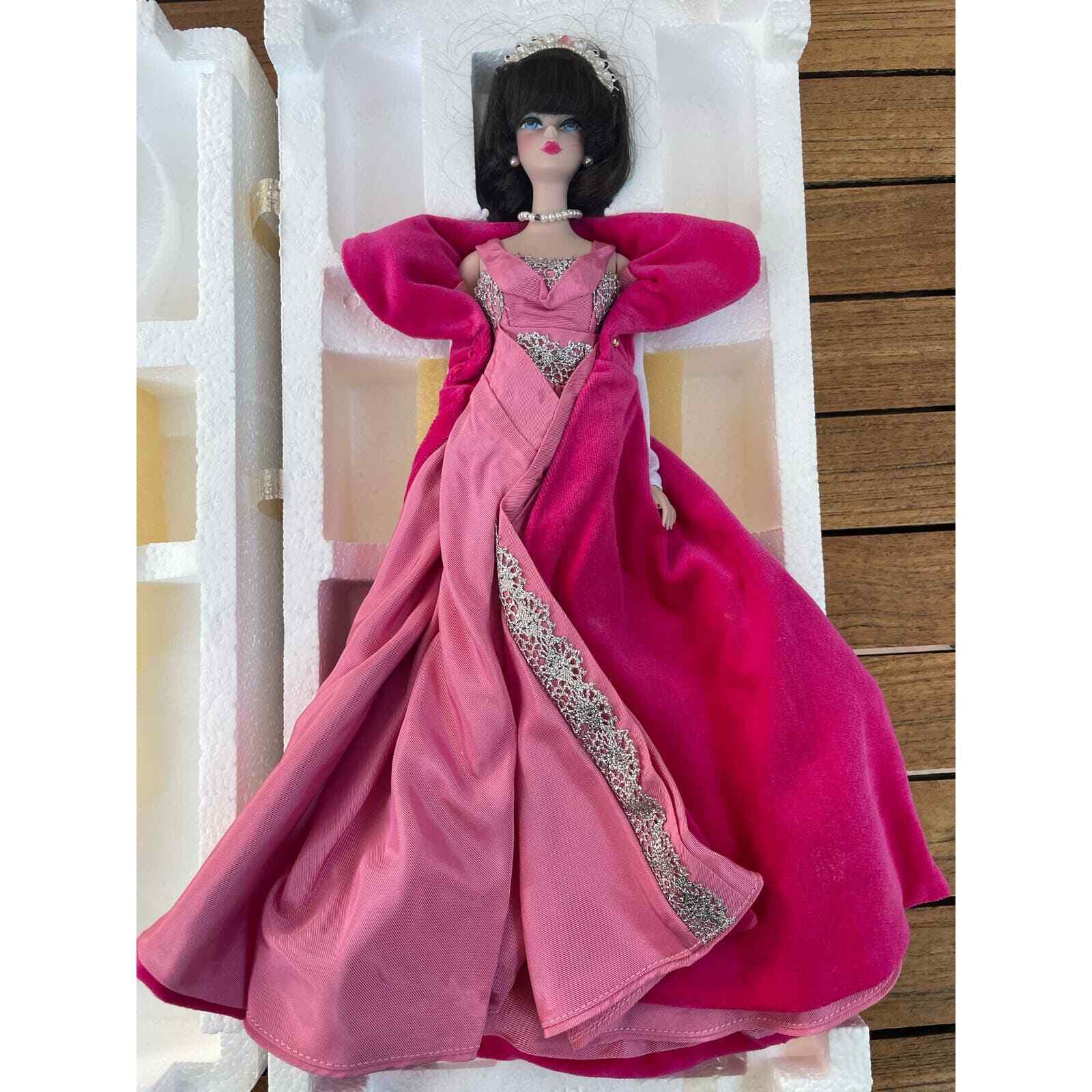 Sophisticated Lady 1965 Barbie Porcelain Doll 5313 Pink Dress Elegant NIB NRFB