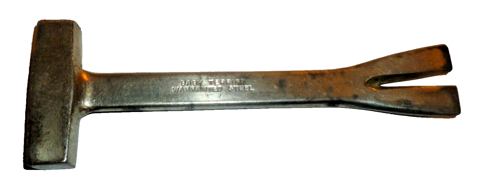Vintage Bridgeport Howe Mfg. USA Baby Terrier Crate Hammer Nail Tool