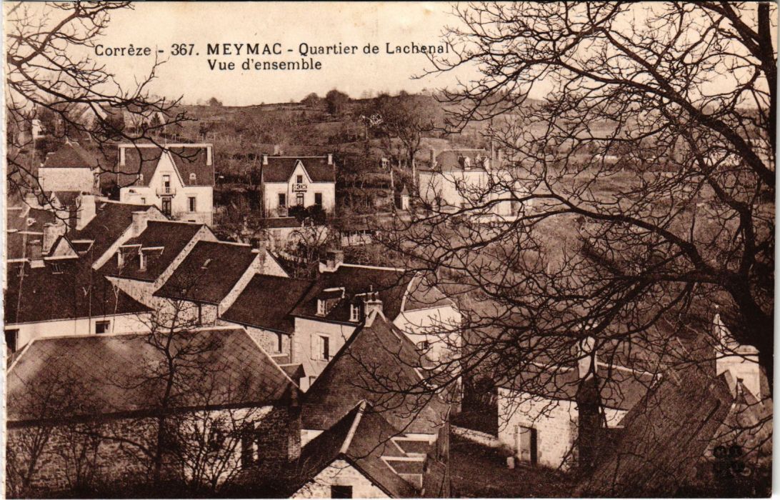 CPA Meymac - Quartier de Lachenal - Overview (1039220)
