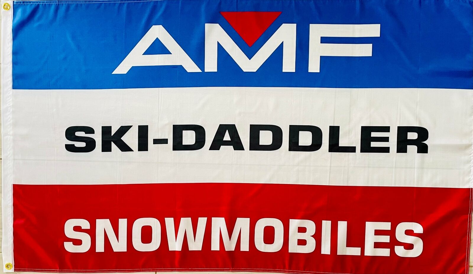 AMF SKI DADDLER-SNOWMOBILES 3x5ft FLAG BANNER MAN CAVE GARAGE