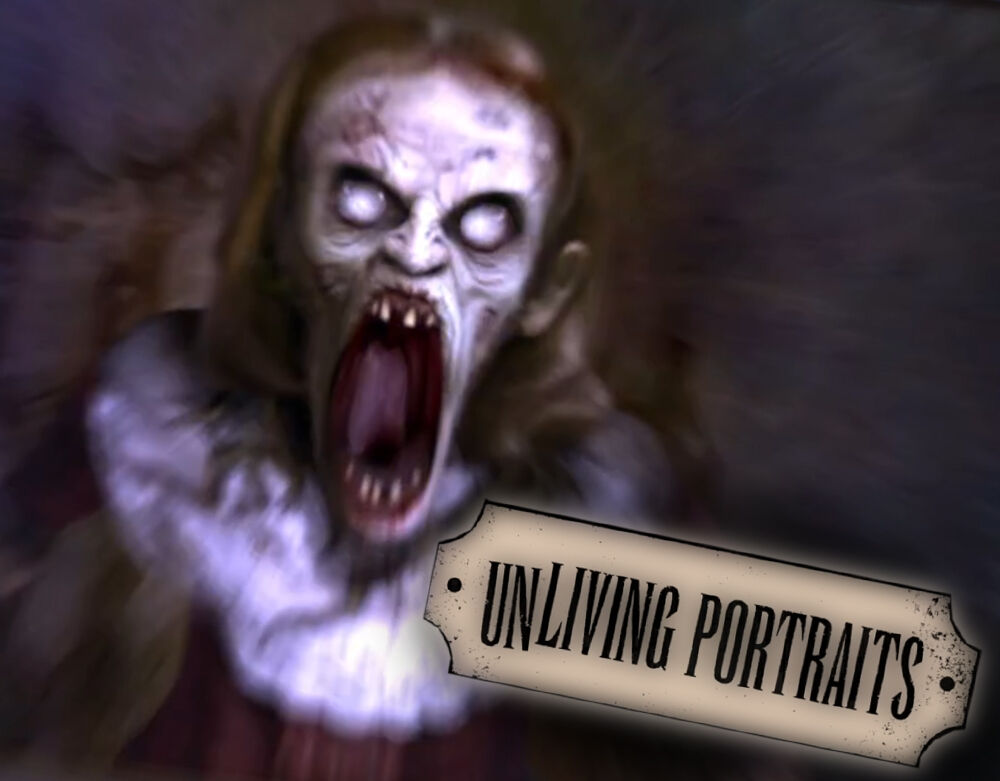 Unliving Portraits DVD Halloween Special FX Projector Animations AtmosfearFX