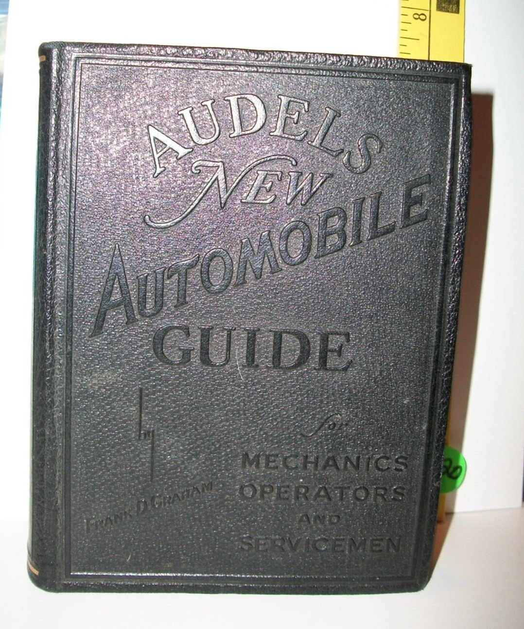 VINTAGE Antique Audels New Automobile AUTO Guide by Frank D. Graham 1938 A20 VGC