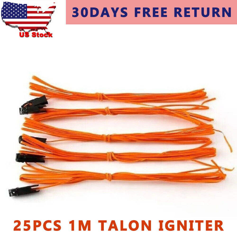 1M Talon Igniter for Fireworks Remote Firing System 25pc,Party Celebrate,USA New