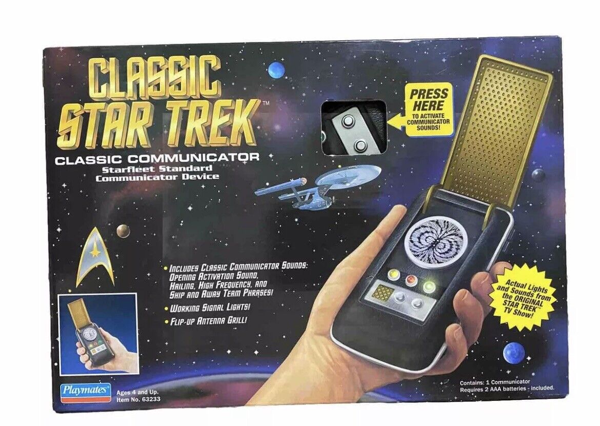 Playmates Classic Star Trek Original Series Communicator 2023