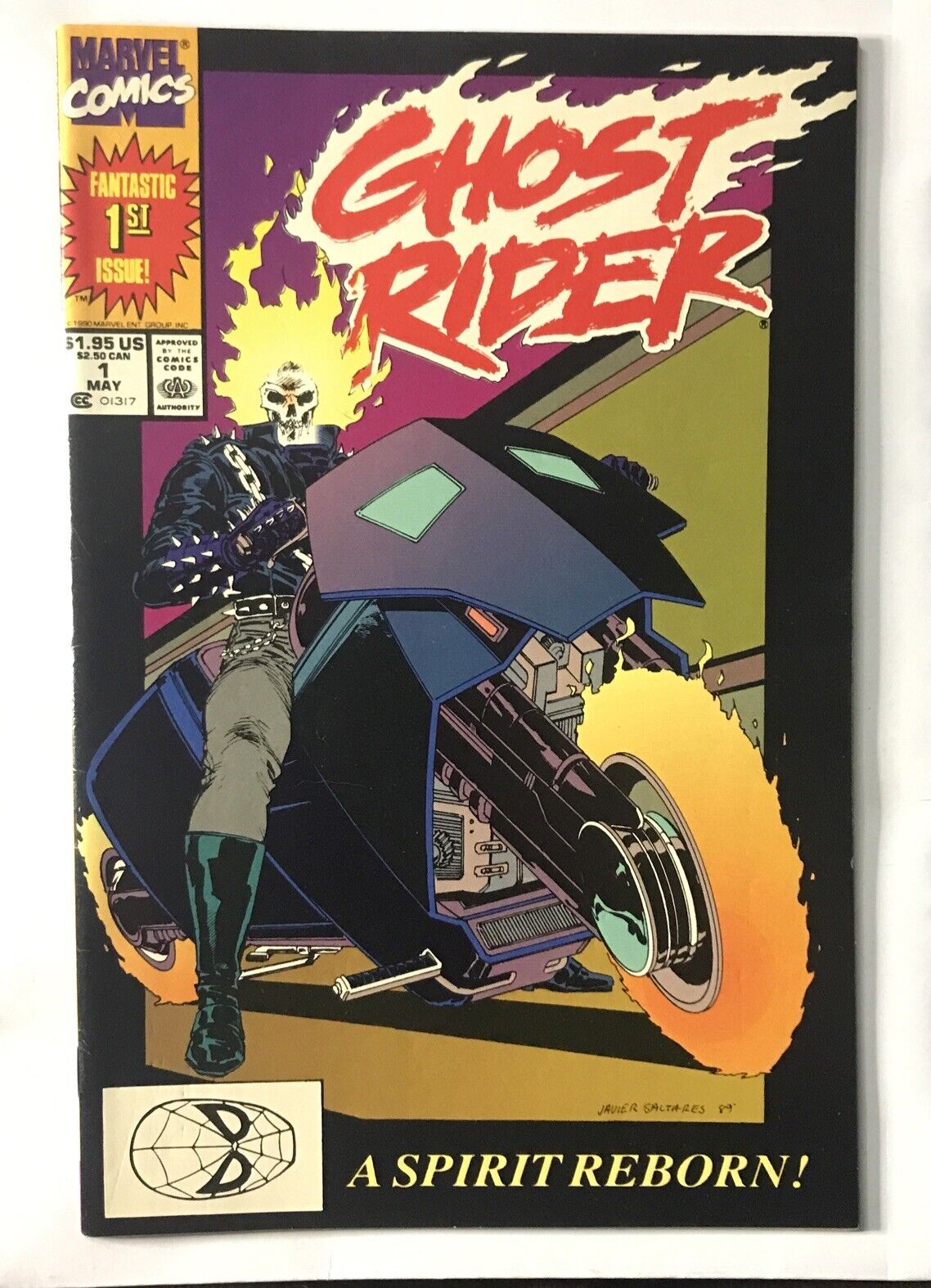 Ghost Rider #1:  1990 Excellent Condition