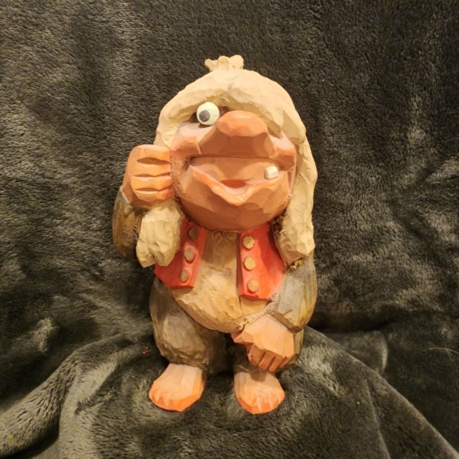 Vintage Mid-Century Norwegian Troll Figurine
