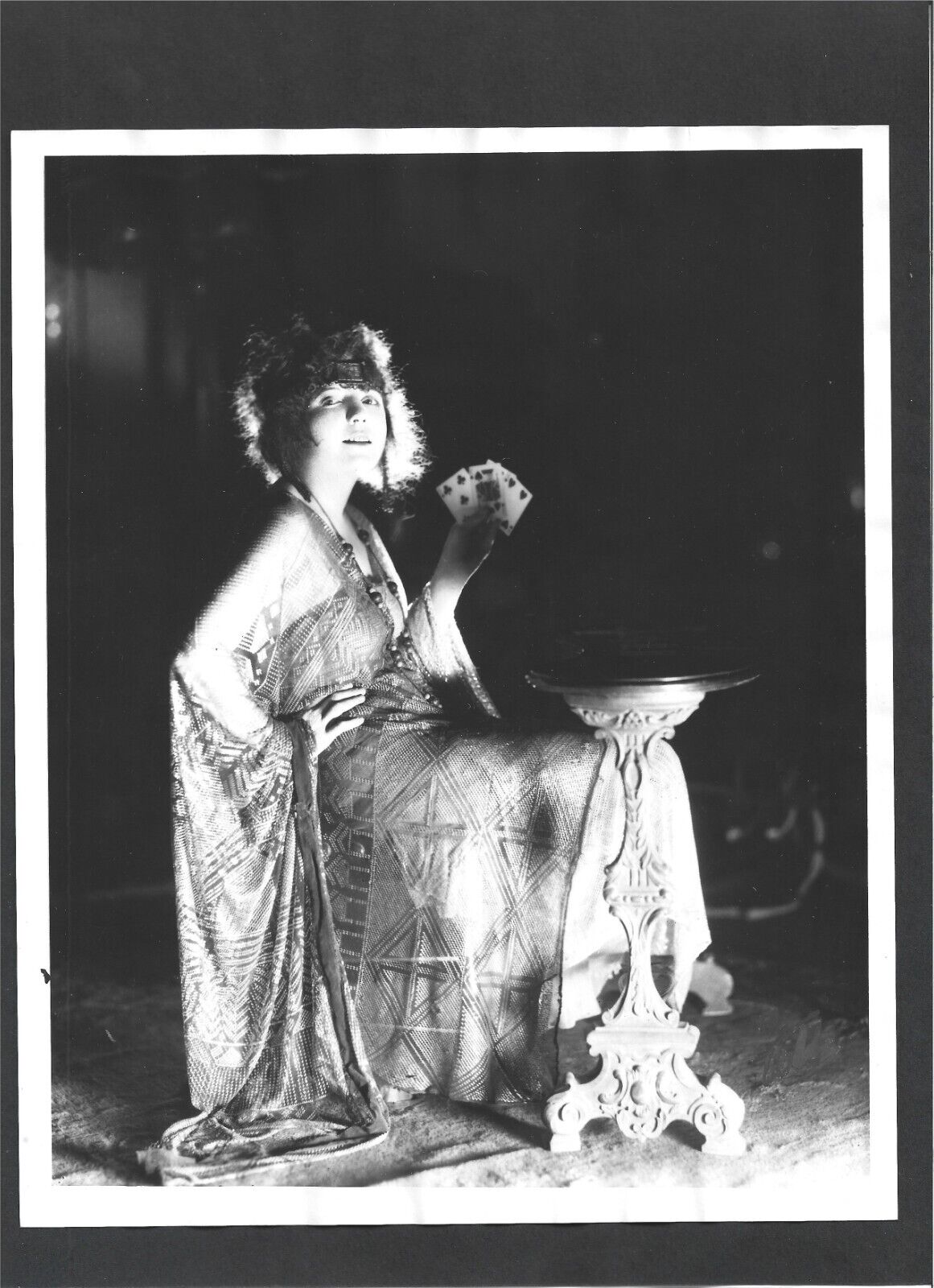 1920 The Leopard Woman VINTAGE KODAK PHOTO Louise Glaum Publicity Shot