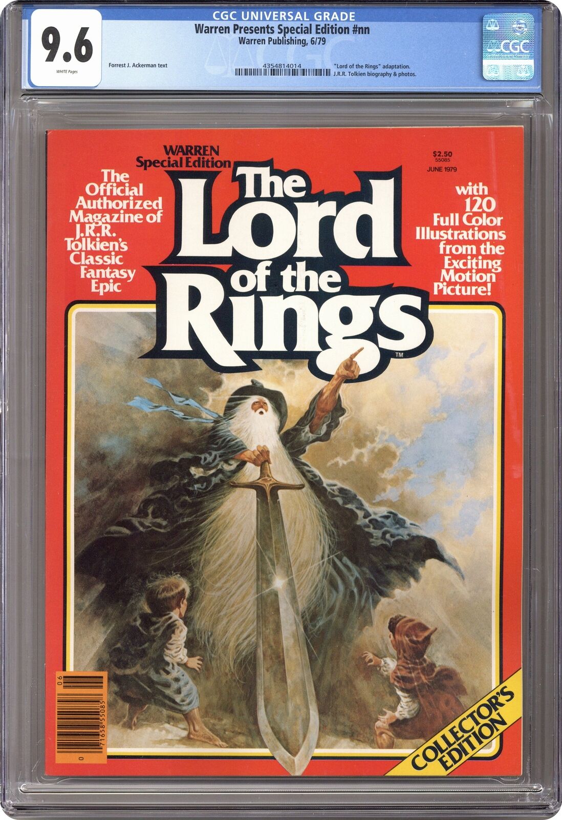 Warren Presents Lord of the Rings #1 CGC 9.6 1979 4354814014