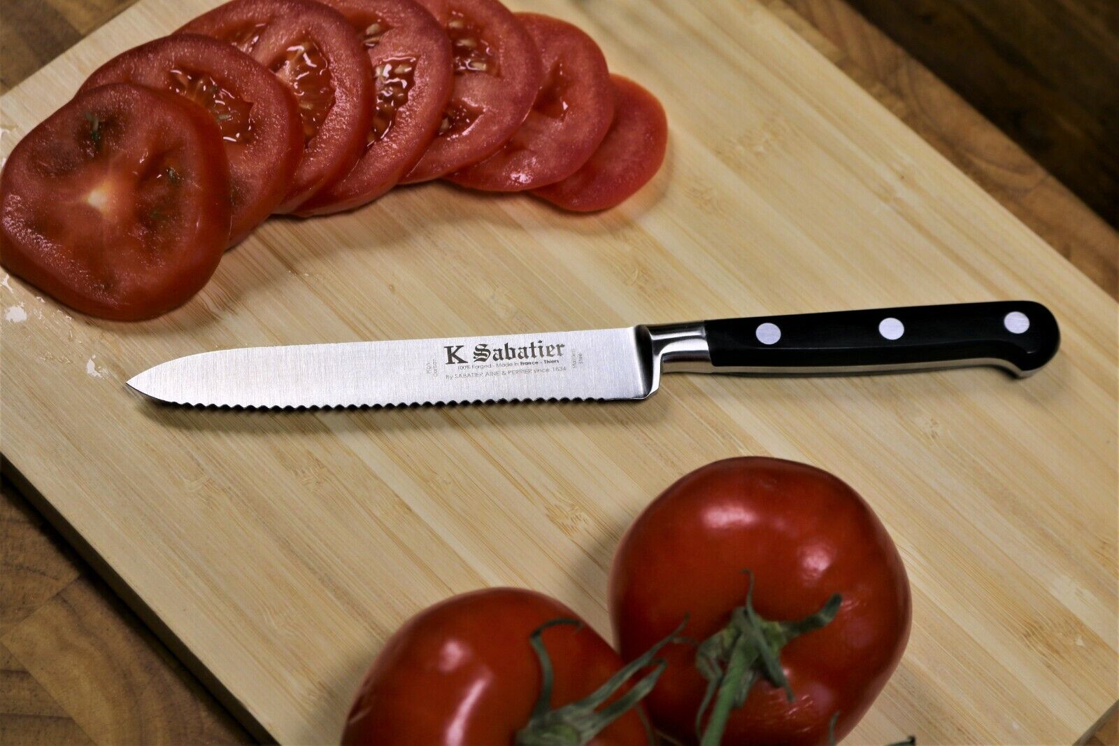 SABATIER 5 inch Tomato Knife . Made in Thiers France NEW