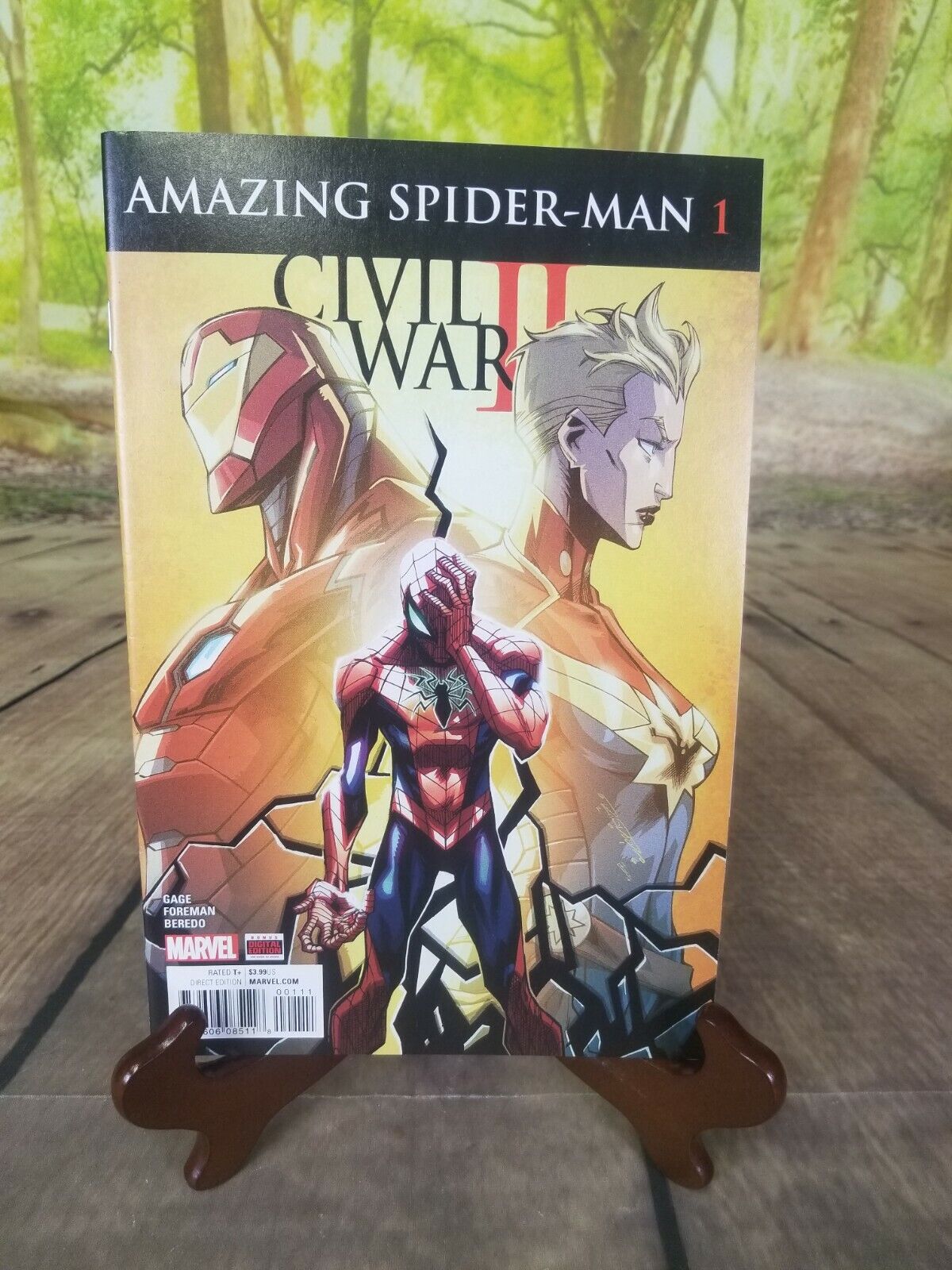 Civil War II Amazing Spider-Man #1 Aug 2016 Comic Book