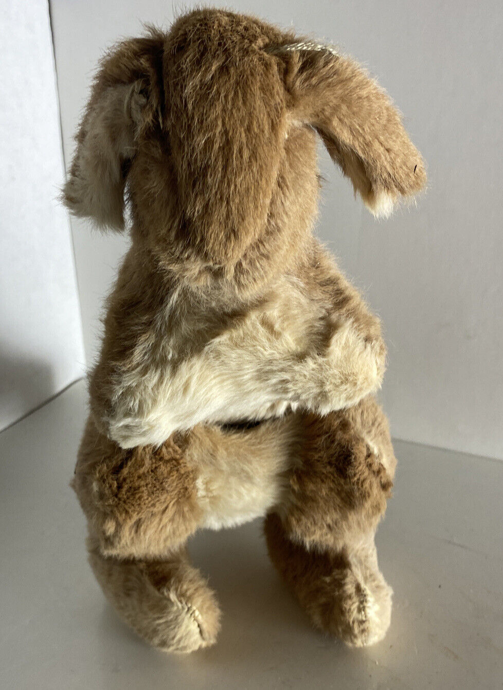 VTG Australian Kangaroo Hard Stuffed Model Toy - Real Fur 10”