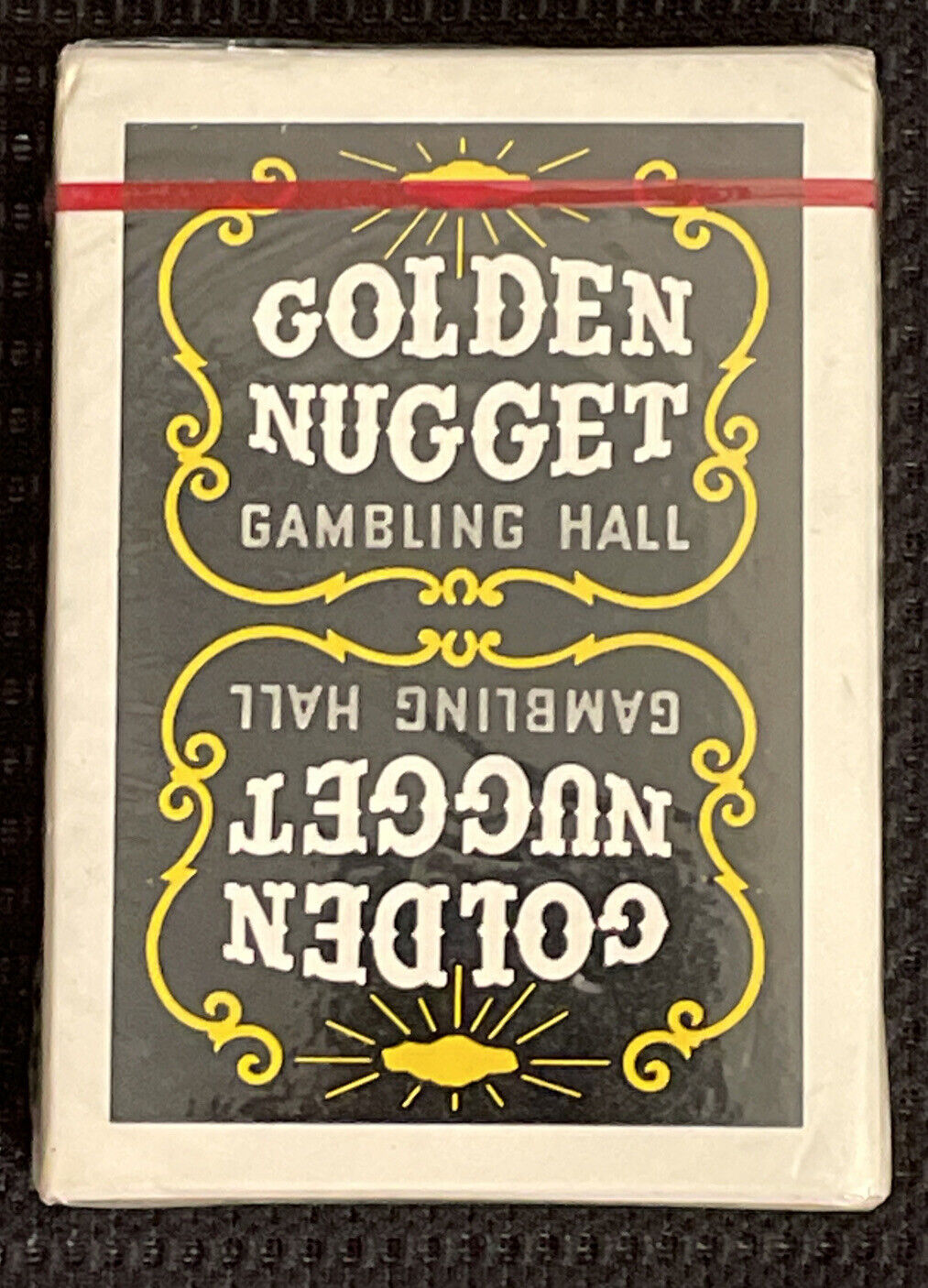Vintage Golden Nugget Gambling Hall Playing Cards Deck SEALED CELLOPHANE