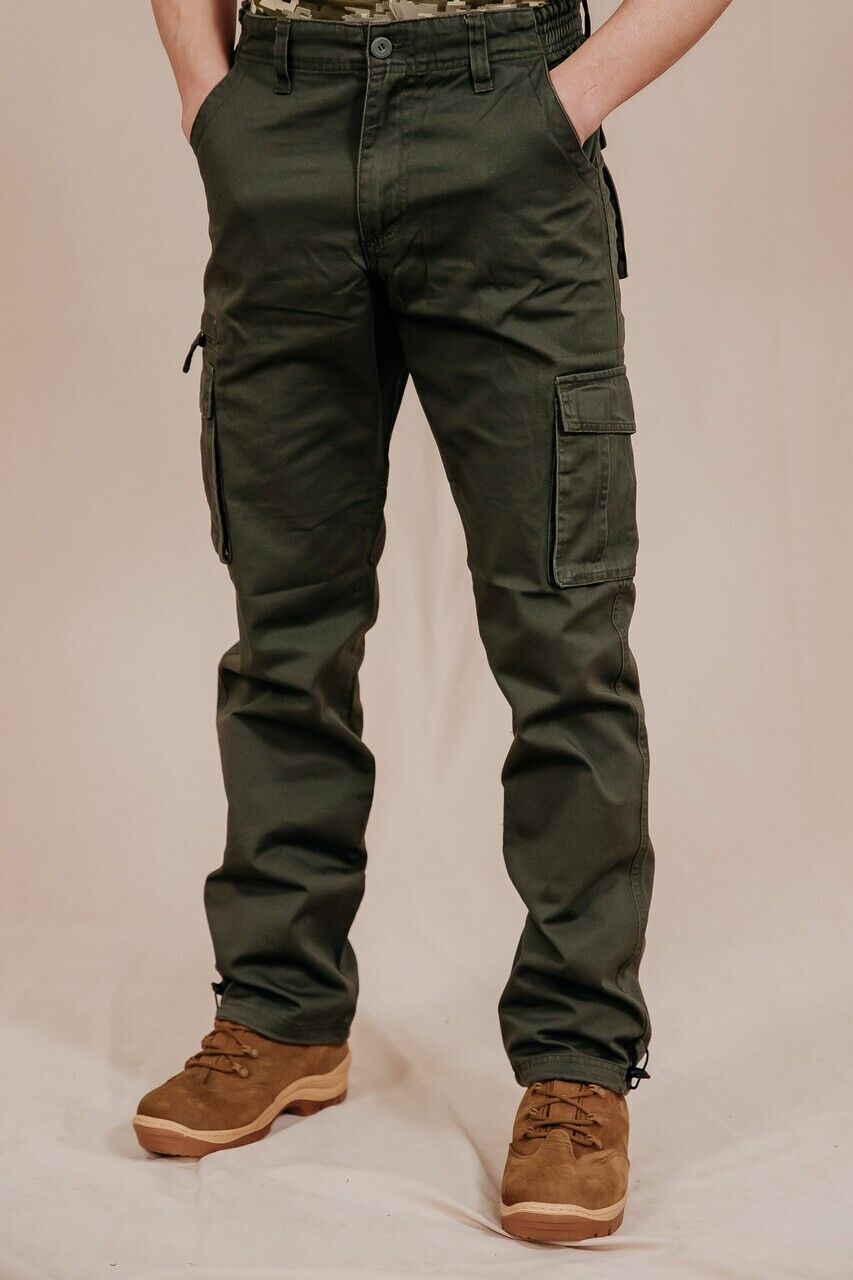 Tactical cotton pants Loshan, (olive) Size-30,32,36,38