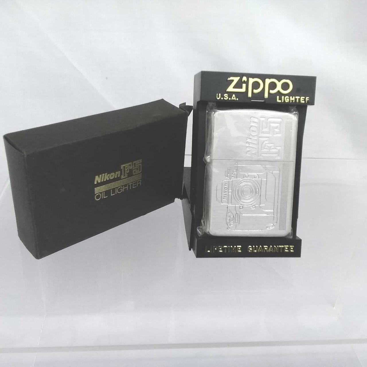 Zippo Nikon F5 Release Commemorative Limited Model Oil Lighter