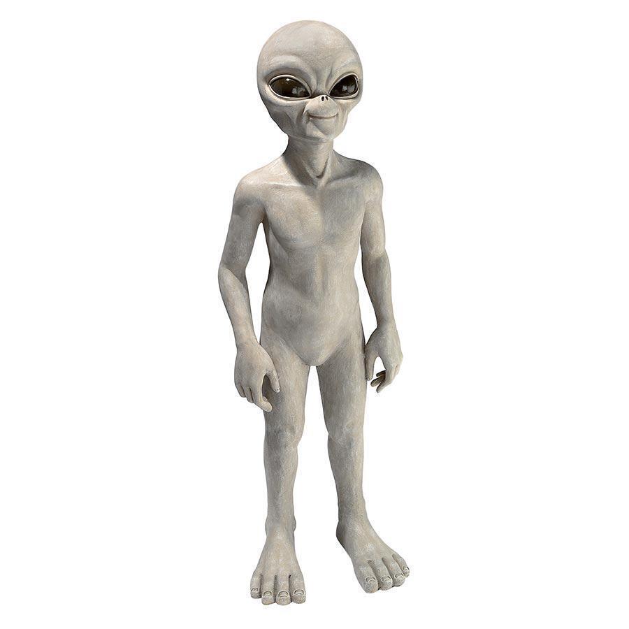 Medium: UFO Extra-Terrestrial Roswell Area 51 Outer Space Alien Sculpture