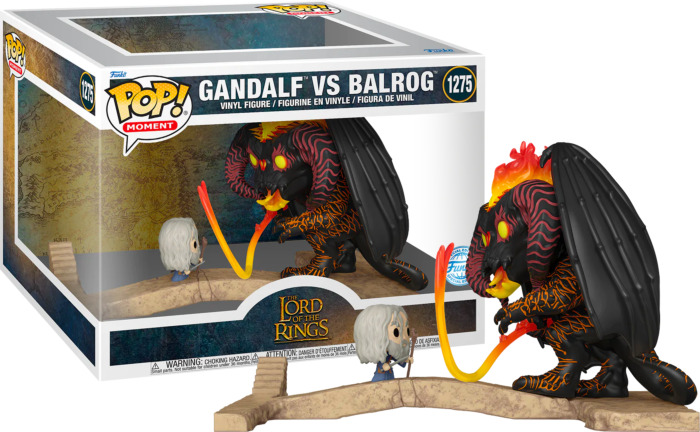 The Lord of the Rings Gandalf vs Balrog Exclusive Pop Moment [FUN66646]