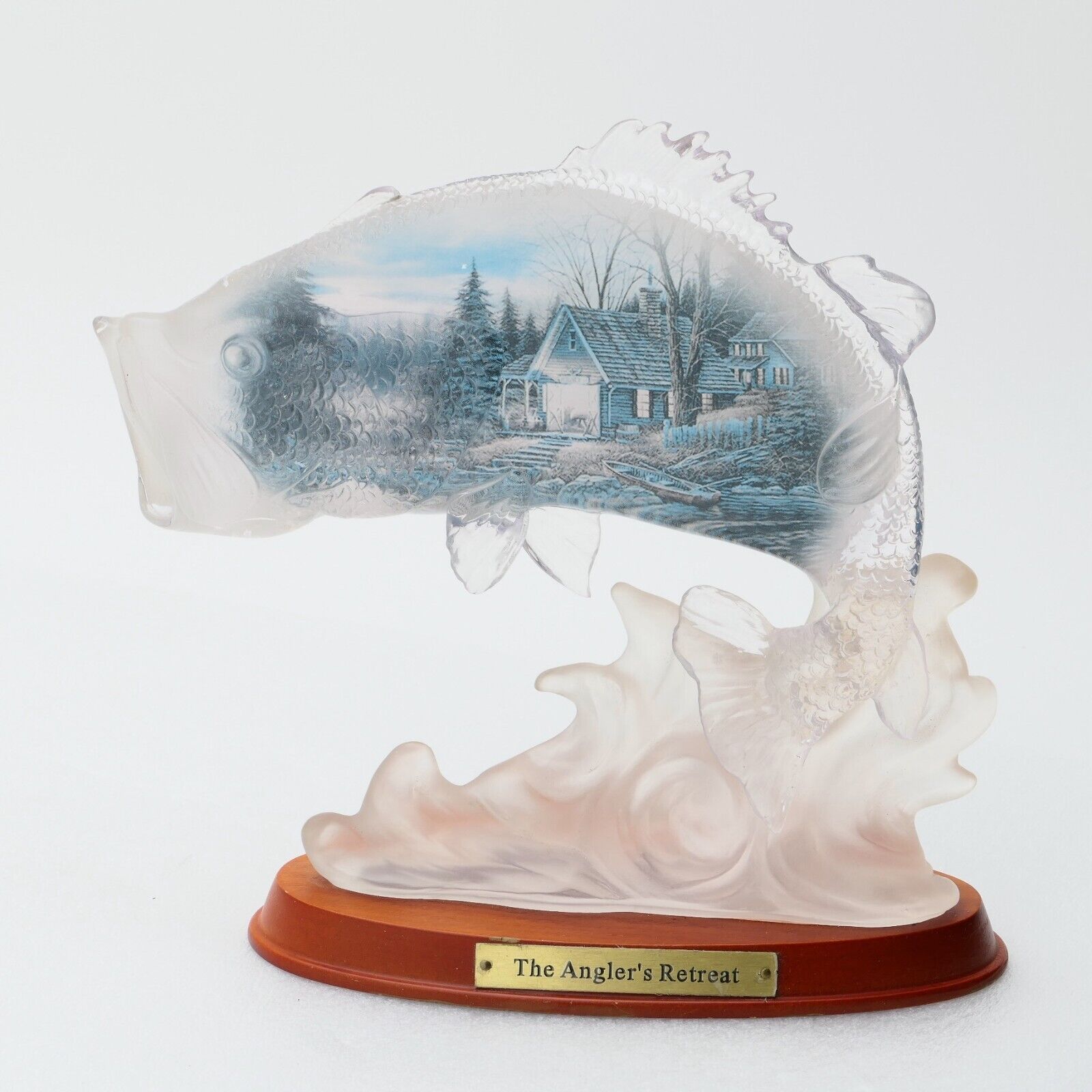 The Angler\'s Retreat FISH - Terry Redlin - Nature\'s Freedom Sculpture Collection