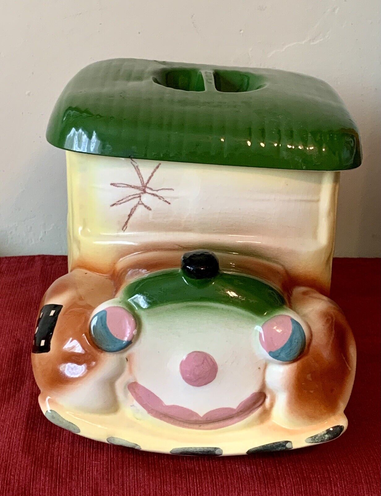 Hard To find/Very Good Condition/1940\'s Sierra Vista/Old Jalopy Cookie Jar