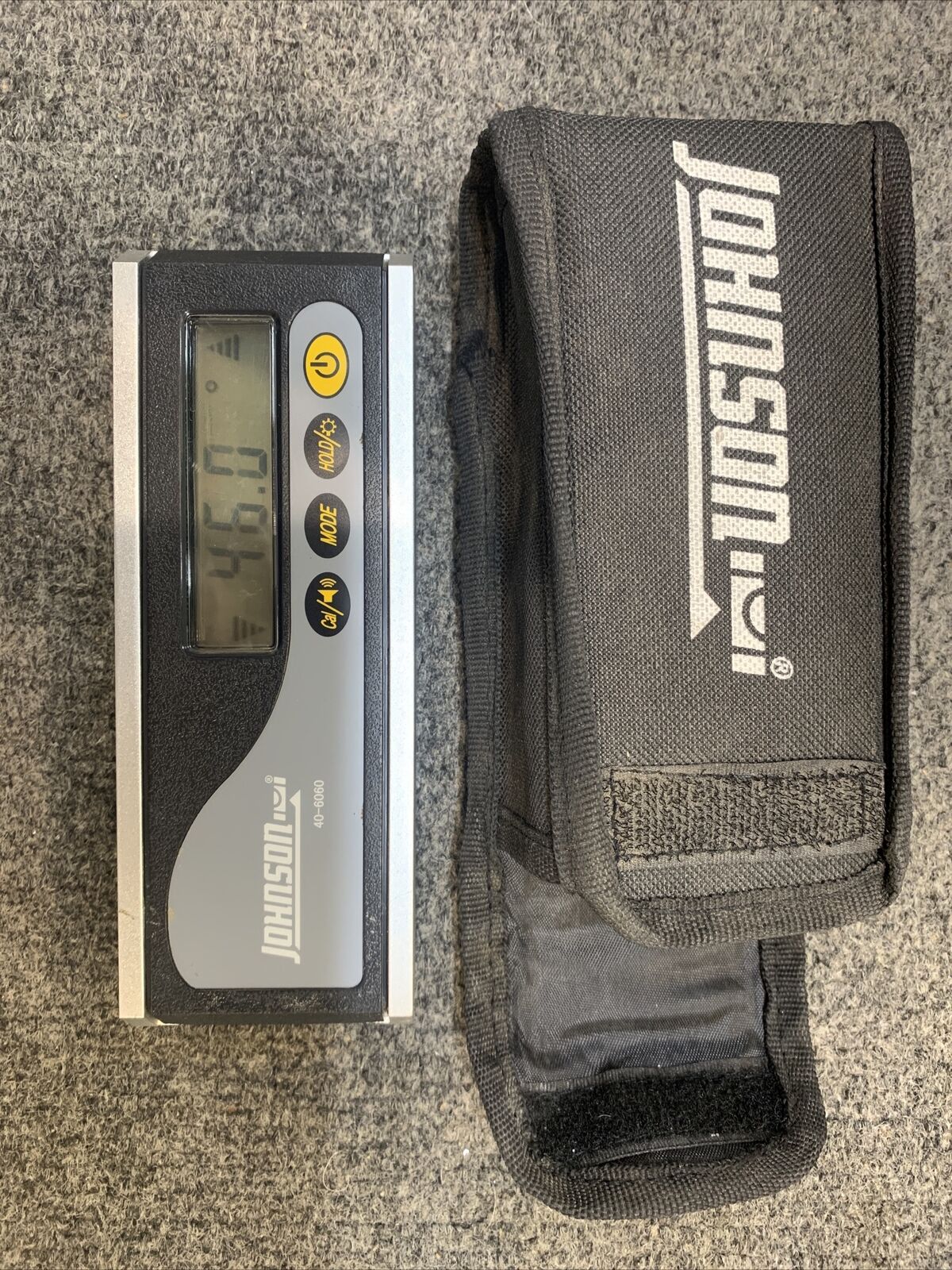 Johnson Level & Tool Electronic Level Inclinometer #40-6060