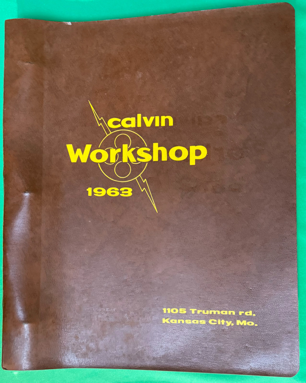1963 CALVIN WORKSHOP Annual 16mm Industrial Film Production Seminar Manual RARE