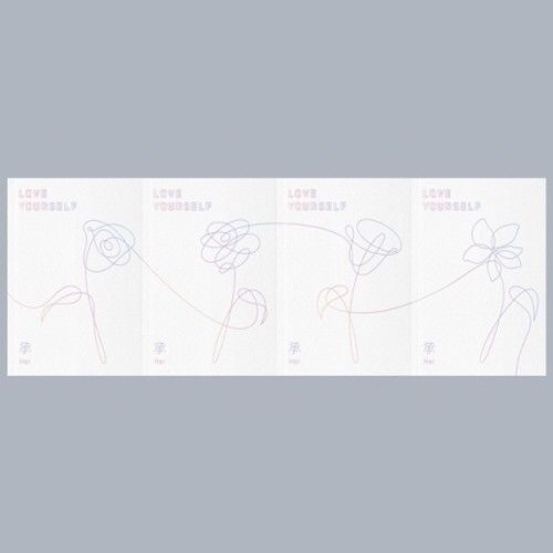 BTS-[Love Yourself\'Her\'] 5th Mini Album Random CD+BTS Poster+Book+Card+etc+Gift