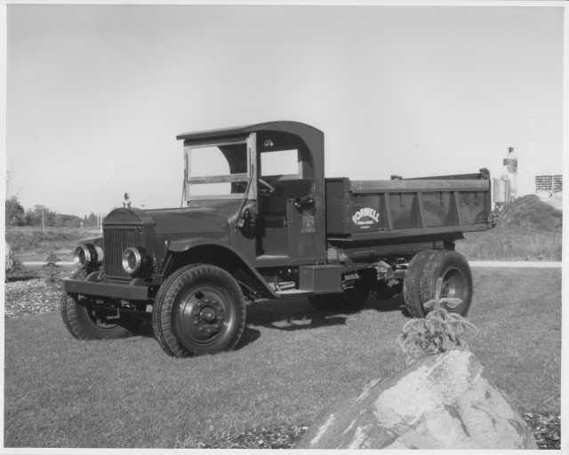 1928 Mack BB Truck Color Photo 0048 - Forwell Sand & Gravel