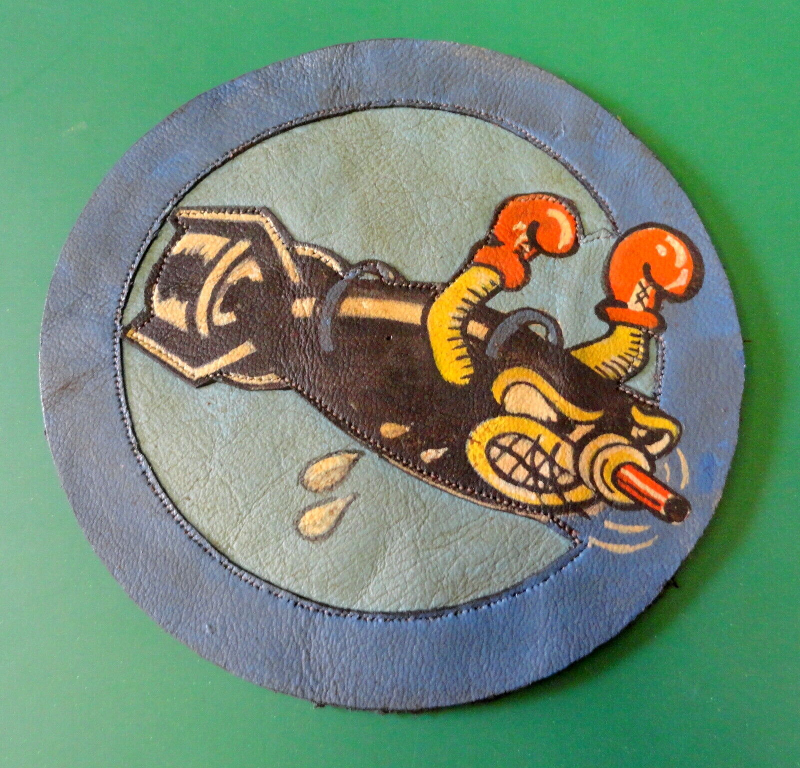 703rd BOMB SQUADRON/ 445th BOMB GROUP LEATHER PATCH