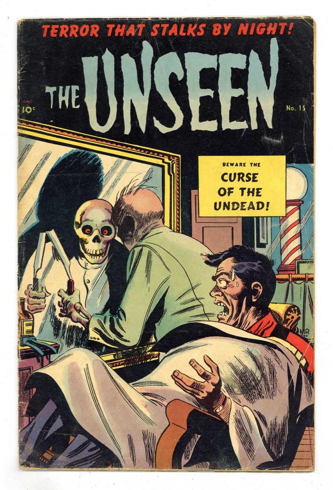 Unseen, The #15 GD+ 2.5 1954