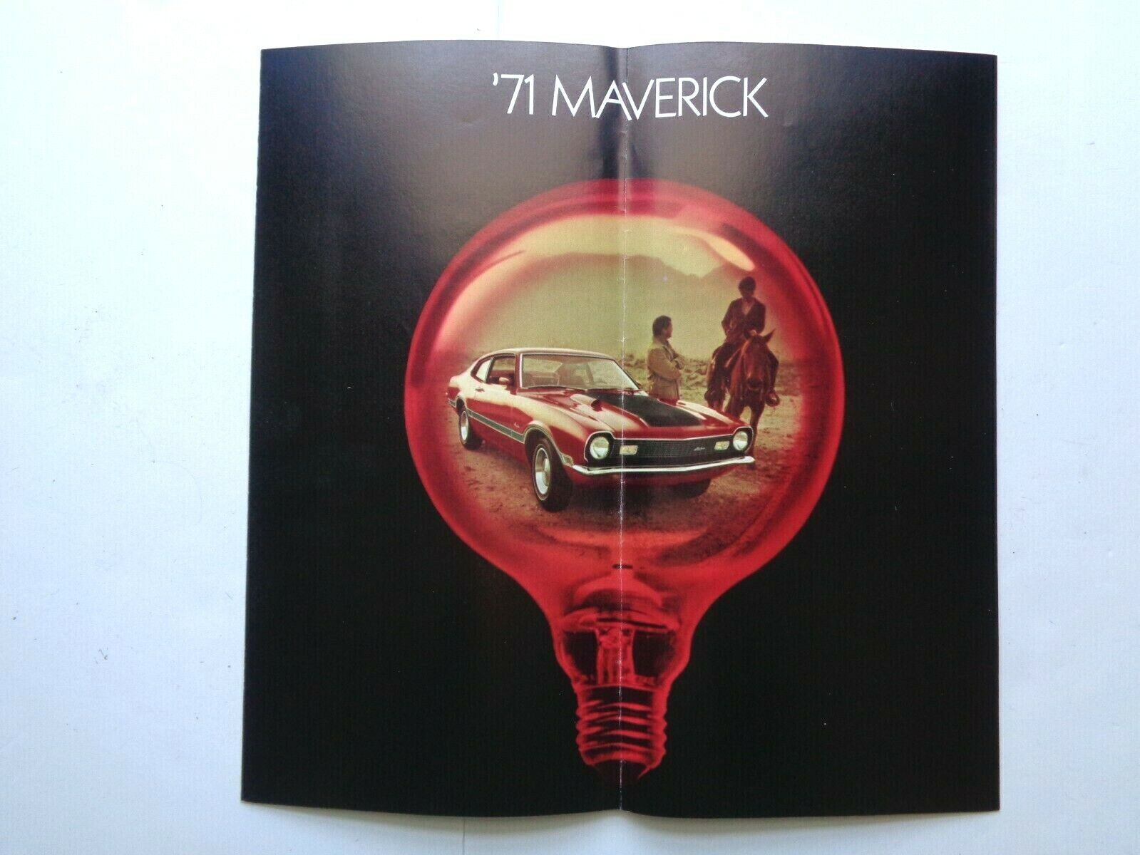 1971 Ford Maverick Car Brochure Automobilia Car Catalog Economy, Family, Sporty