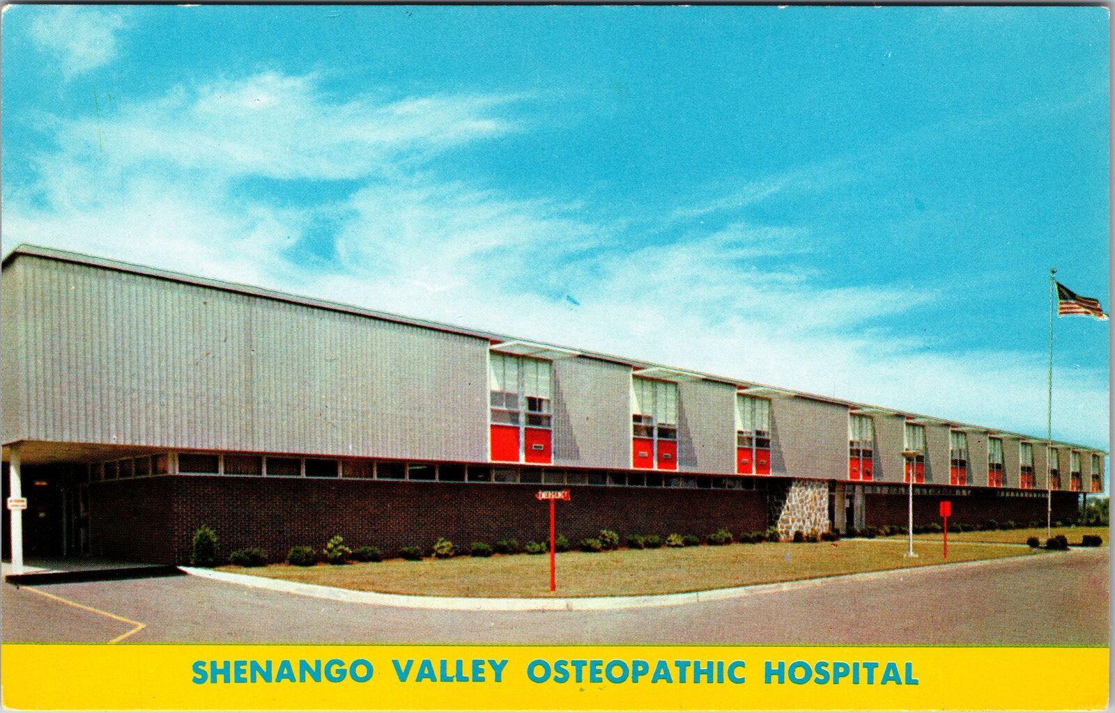 Farrell PA-Pennsylvania, Shenango Valley Hospital, Vintage Postcard