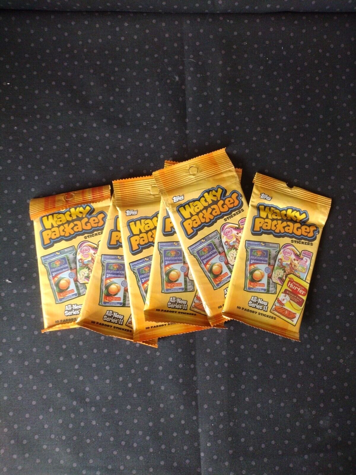2013 Topps Wacky Packages Series 11 Hobby 6 Mint Packs  