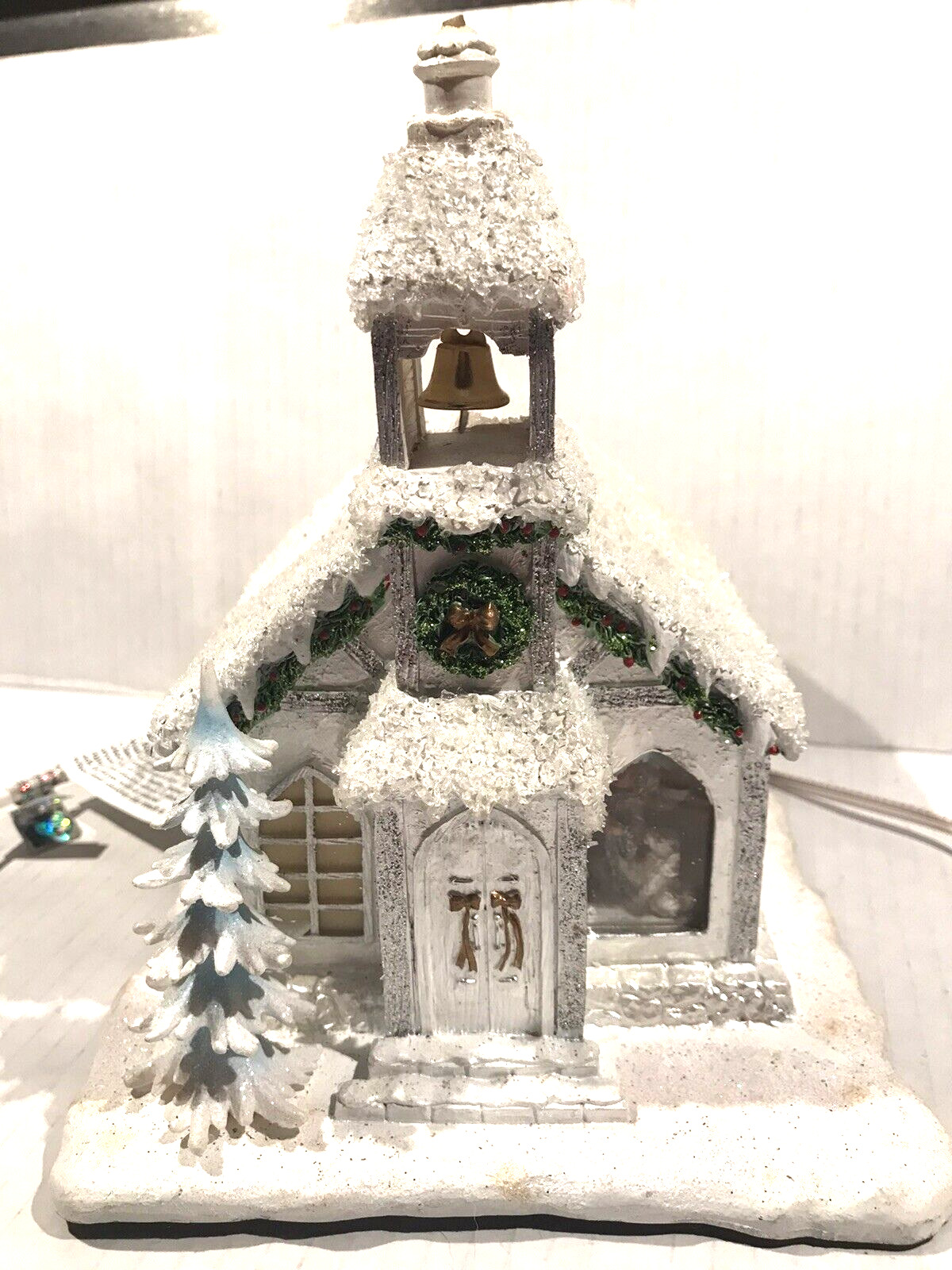 Hawthorne Village Cloud 9 Chapel 2004 Authentic Issue In Snow Angel Holiday VLGE