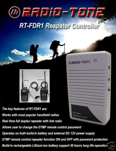 Radio-Tone Duplex repeater controller ICOM IC-V8  IC-W32