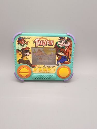 Disney TaleSpin 1990 Tiger Electronics Handheld Game Vintage Working